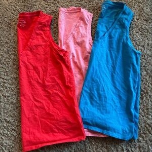 J. Crew v neck tanks (all 3 included), size medium